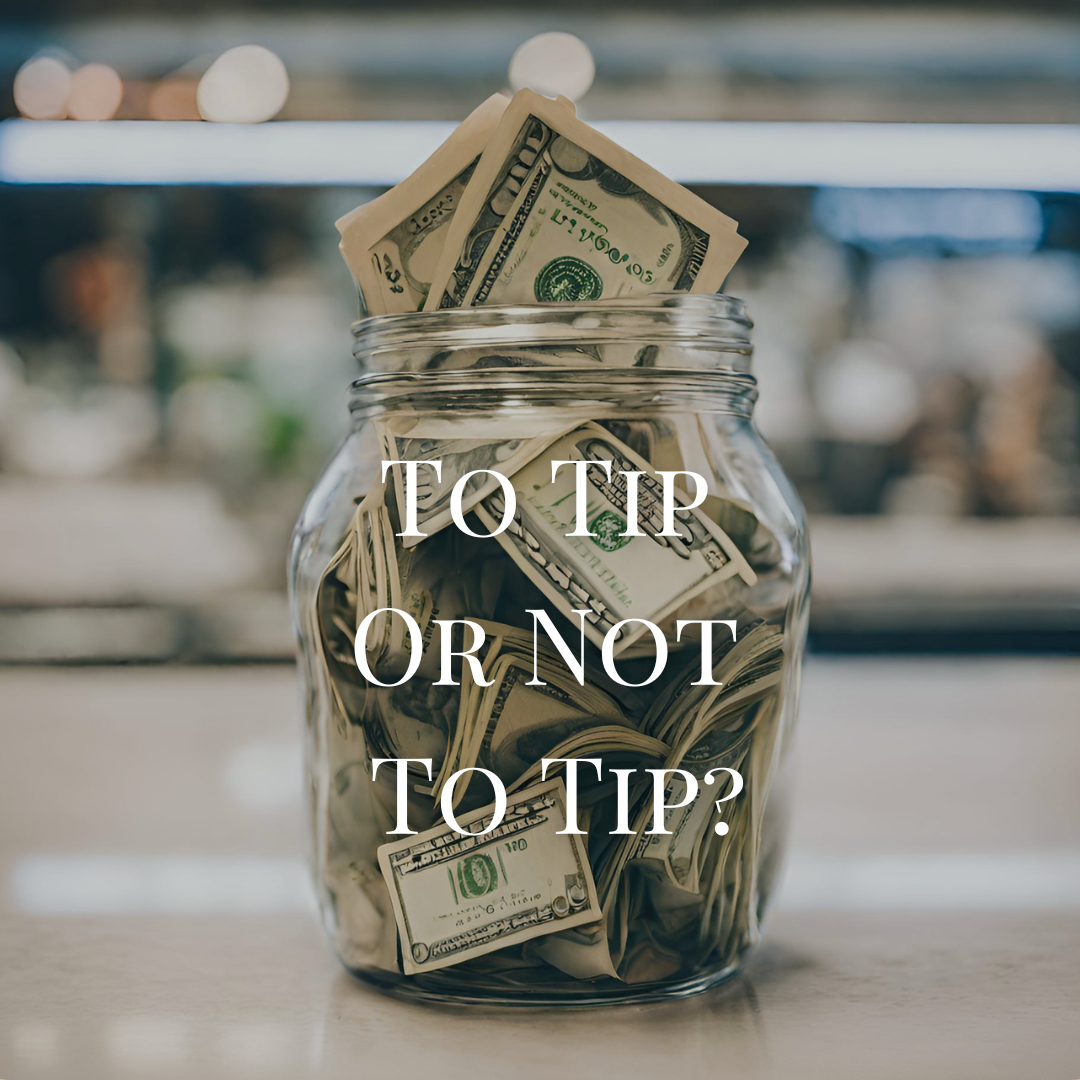 To Tip Or Not To Tip? Image
